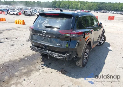 2021 Nissan Rogue Sv Fwd из США, поврежденный, VIN 5N1AT3BA2MC792557